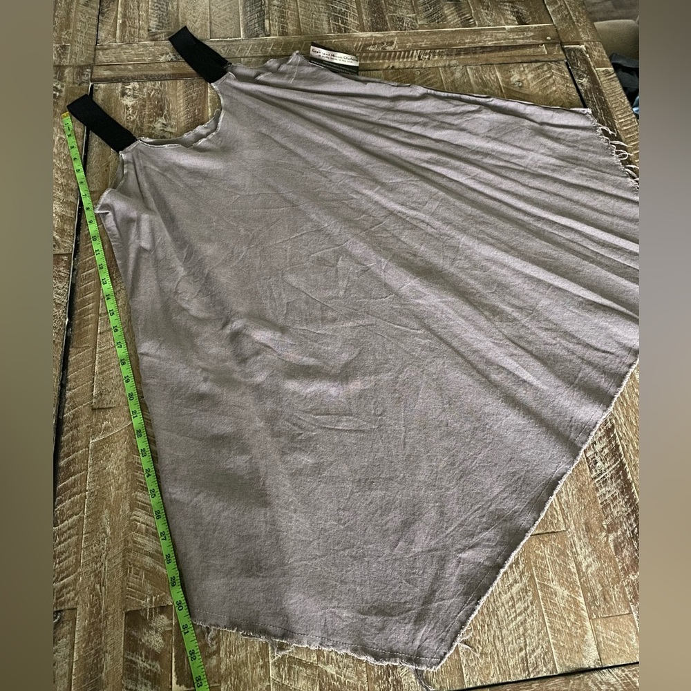 Crescent Moon Clothing- Abby Mid Dress- Gray, Medium. New.